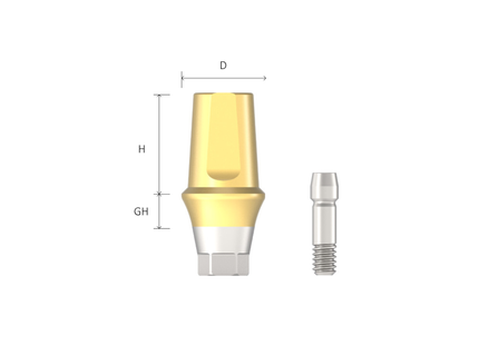 Straight(Transfer) Abutment *Ships12/15