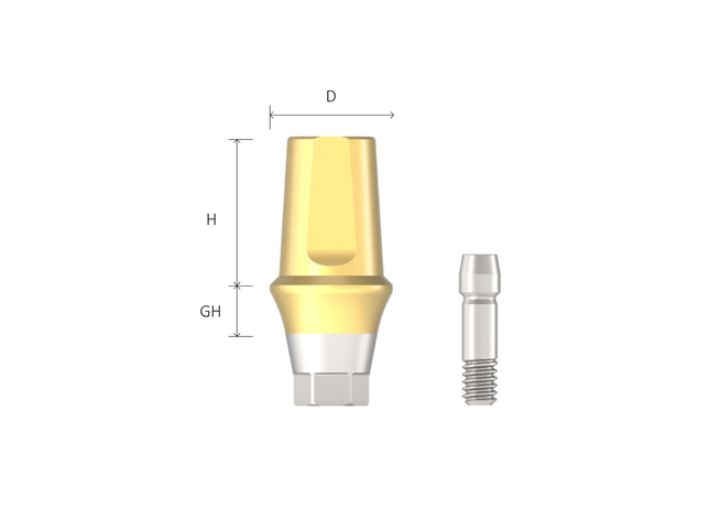 Straight(Transfer) Abutment *Ships12/15