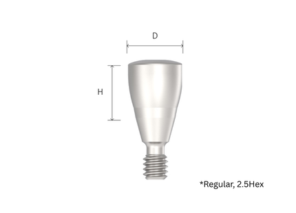 Healing Abutment - Hiossen Regular