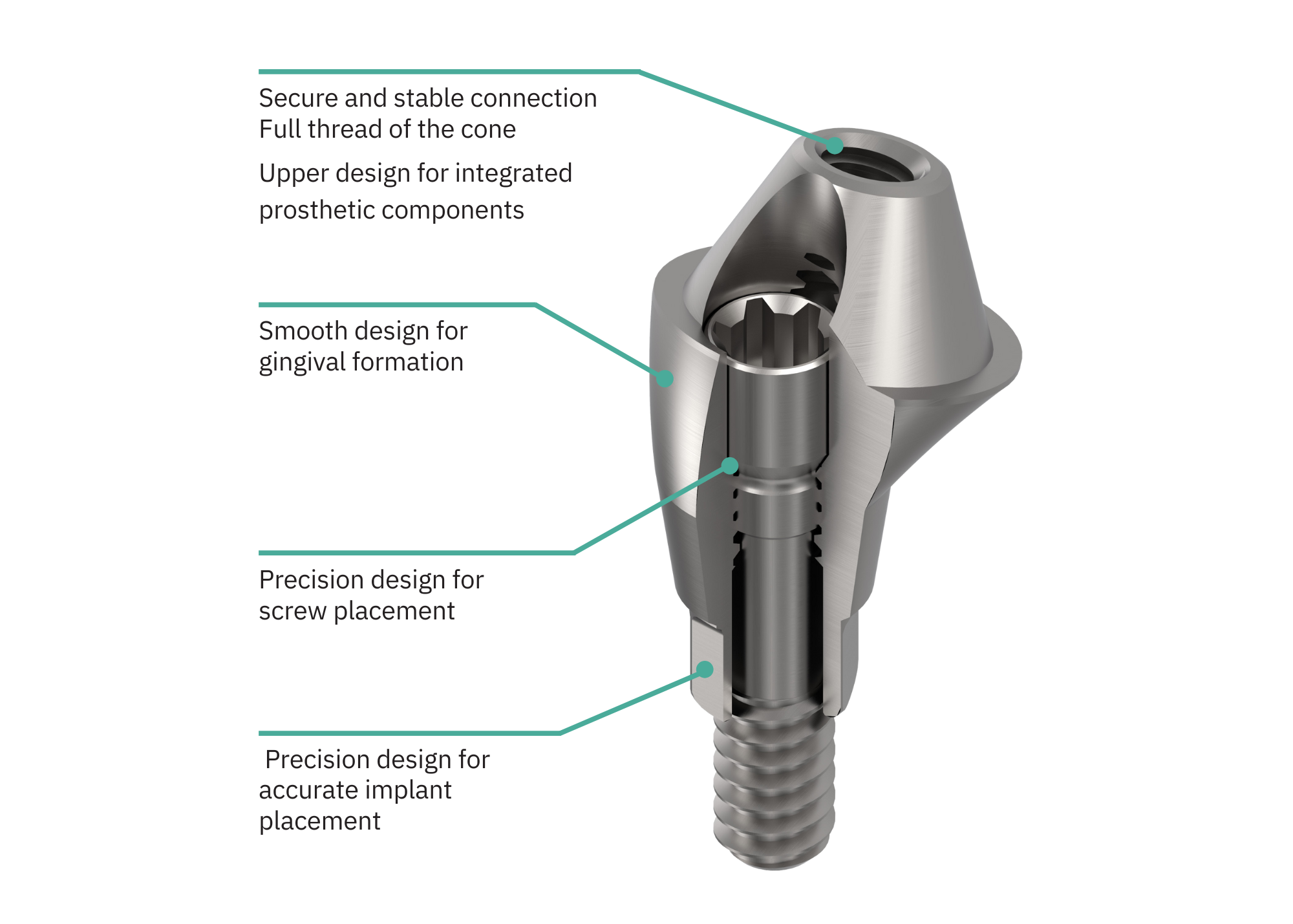 Neodent R Neodent GM Multi Unit Angled Abutment 17°/30° | OsseoShop