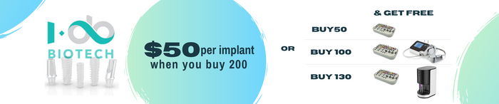$50 per implant when you buy 200