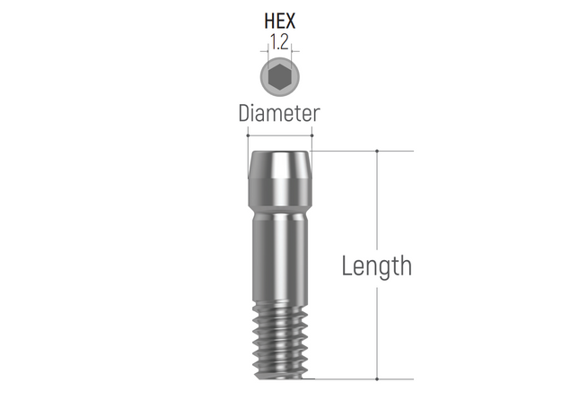 I DO Dental Implant Abutment Screw