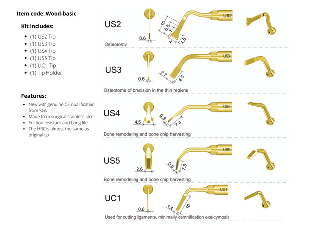 Piezo-Tip-Chart