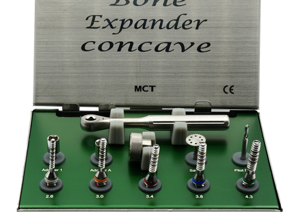 dental gbr bone expander concave tool kit