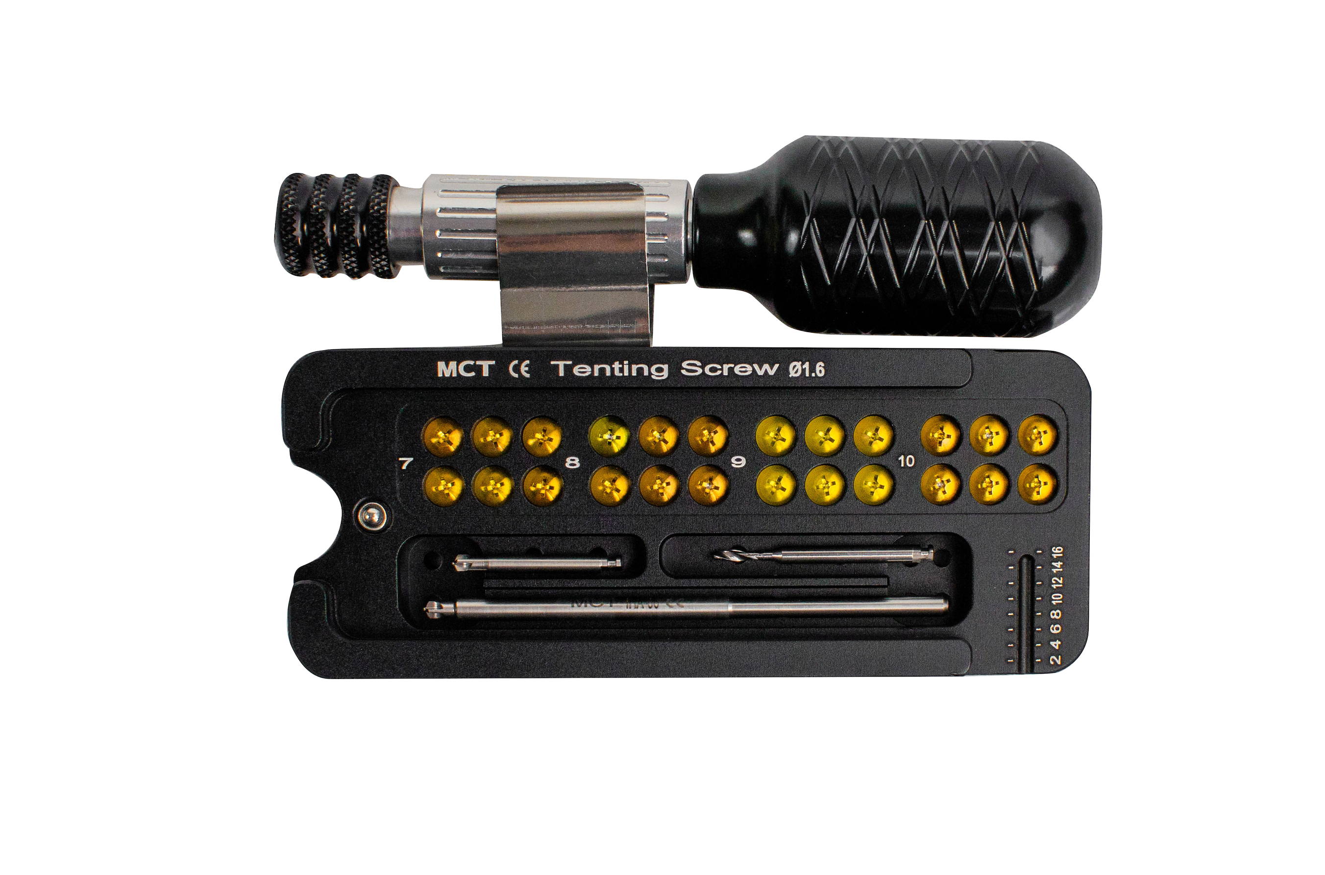 Tenting Titanium Screws and Driver GBR Dental Tool Kit